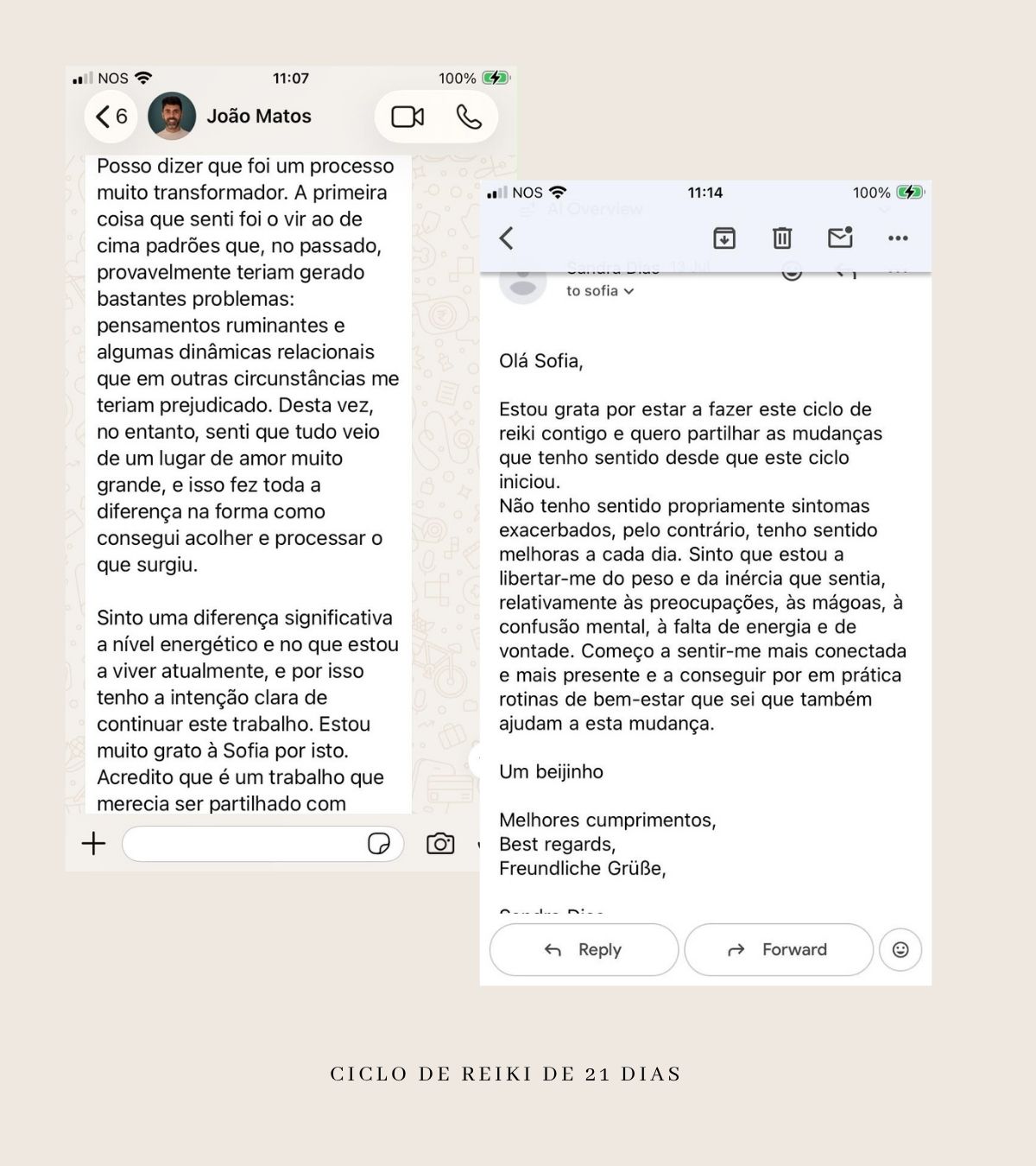 review sessões de libertação emocional